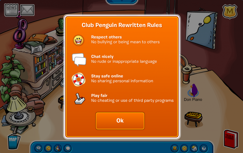 Club Penguin Rewritten Rules