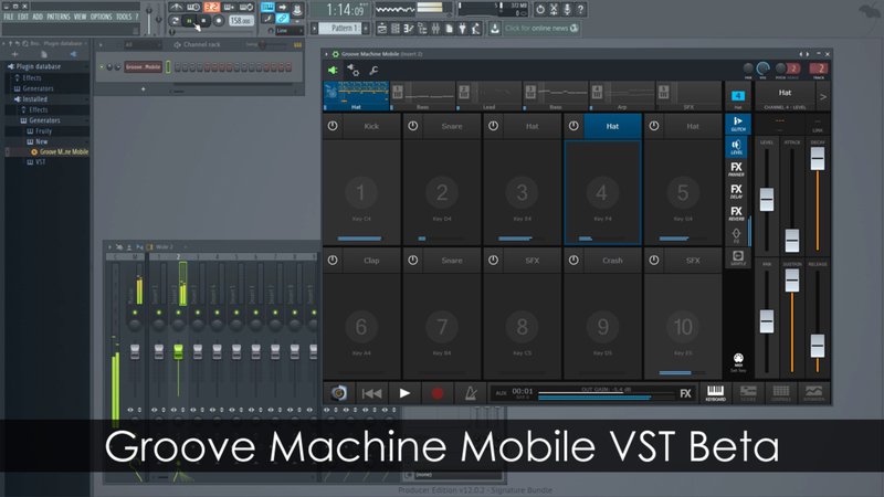 Groove Machine Mobile VST Beta