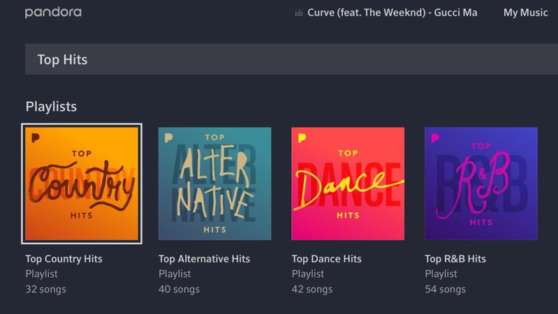 Pandora Playlists