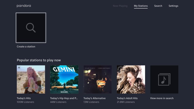Pandora Radio Stations